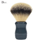 Men Grooming Synthetic Hair Gray Acrylic Handle Shaving Brush For Men Skin Care