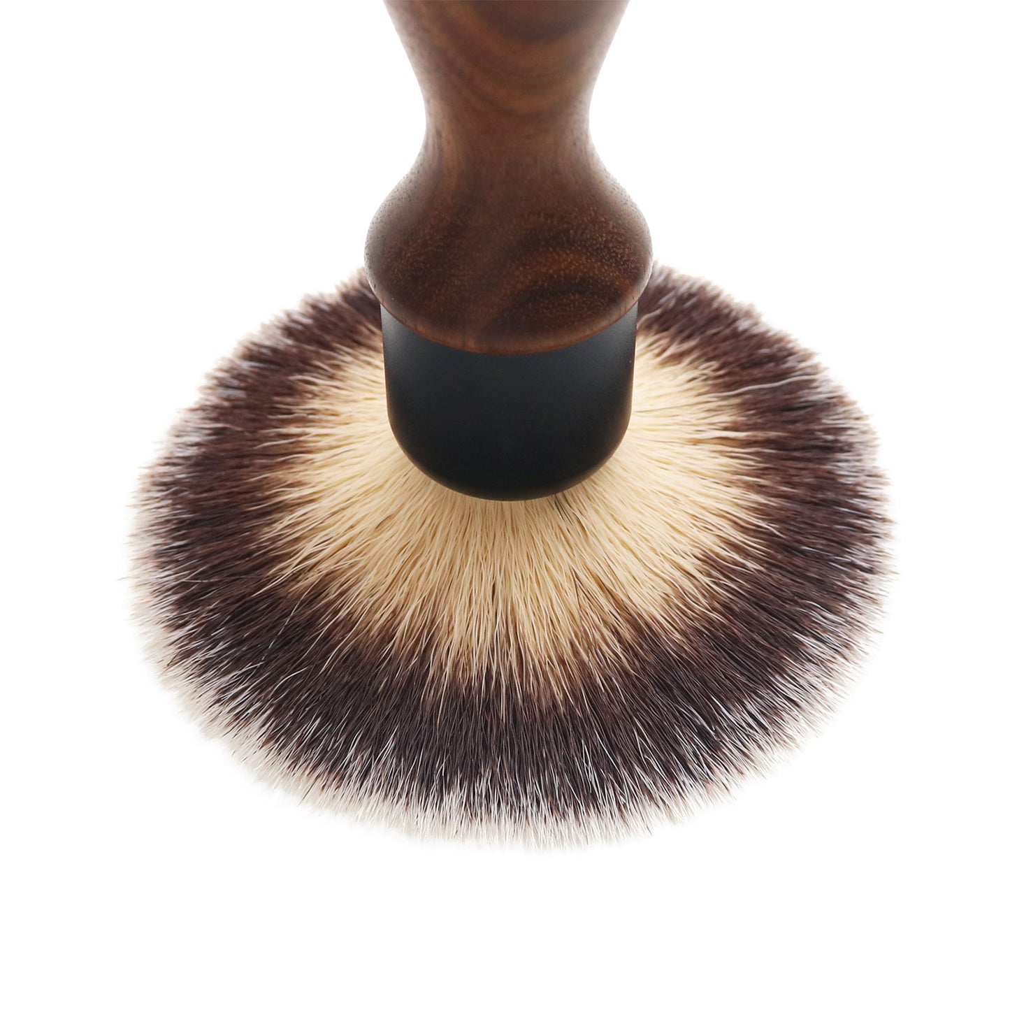 Men Shaving Travel Brush Shaving Brush for Men with Black Solid Wood Handle