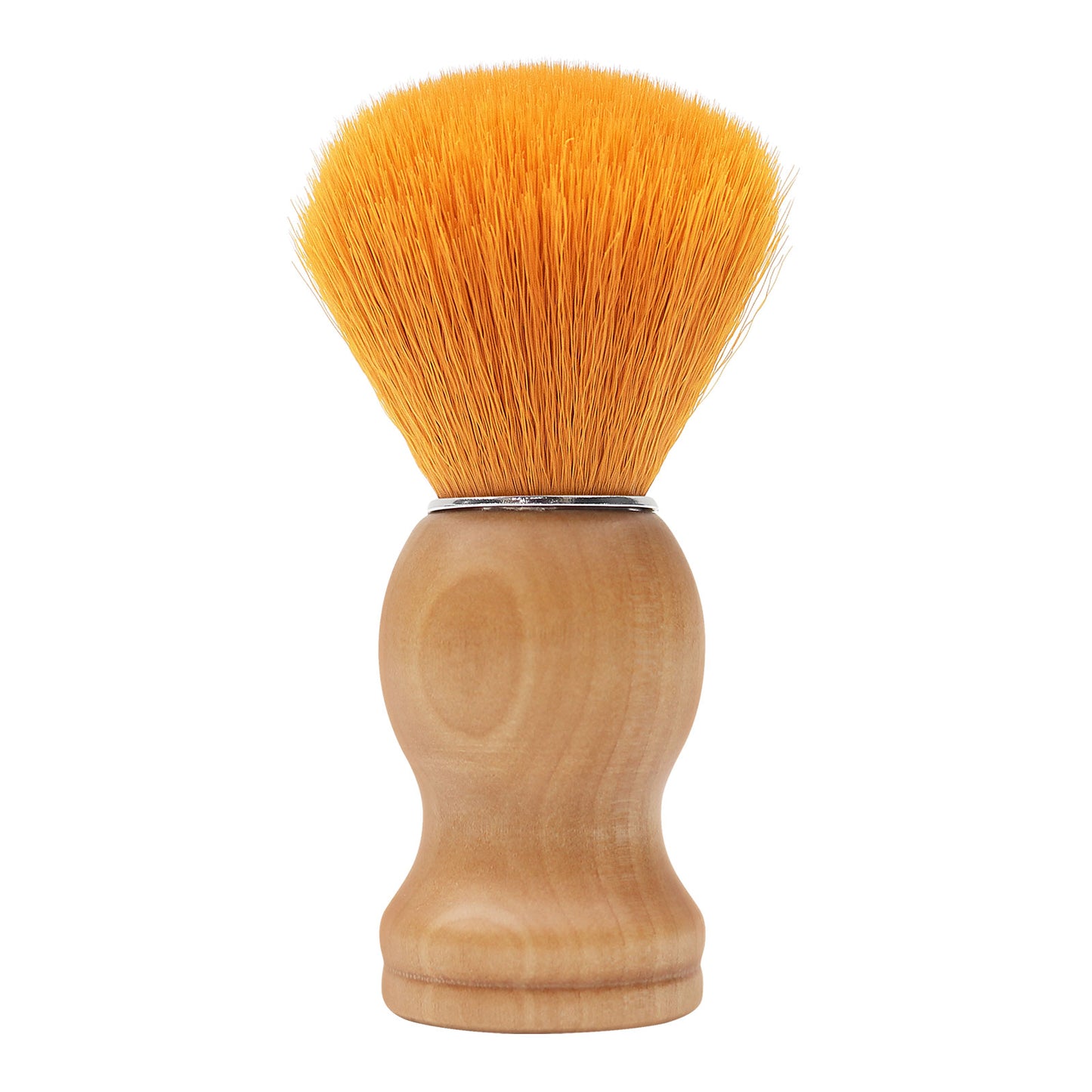 Soft Man‘s Shaving Brush Premium Wood Grain With Silver Ring beard brush