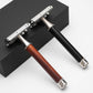 High Quality Manual Wood Handle Edge Safety Razor Gift Set Safety razor Shaving Kit