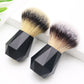 Professional Eco-Friendly Synthetic Shaving Brush With Diamond Shape Acrylic Handle