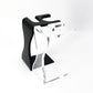 Professional Men Shaving Stand Black Acrylic Shaving Holder Grooming Men's Shave Gift