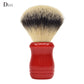 High Quality Synthetic Hair Red Acrylic Handle Shaving Brush Best Men Father Gift