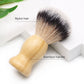 Elegant Shape Bamboo Handle Luxurious Premium Mens Shaving Brush