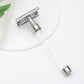 Best Hot Selling Transparent Resin Handle Safety Razor For Men's Beard Care