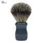 Men Grooming Synthetic Hair Gray Acrylic Handle Shaving Brush For Men Skin Care