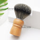 Synthetic Hair Shaving Brush for Men with Black Solid Wood Handle