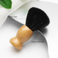 High Quality Vegan Synthetic Shaving Brush with Solid Wood Handle for Men