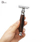 Modern  Eco-Friendly Mahogany Handle Safety Razor for Men or Women