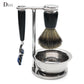 Luxury Personal Care & Gift 4in1 Eco-friendlyShaving Brush Bowl Razor Stand Shaving Set